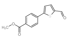 4-(5-甲酰基-2-噻吩基)苯甲酸甲酯图片