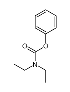 DIETHYL-CARBAMIC ACID PHENYL ESTER结构式