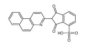 2-benzo[f]quinolin-3-yl-1H-indene-1,3(2H)-dione, monosulpho derivative picture