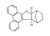 (9aS,13aS)-9a,10,11,12,13,13a-hexahydro-10,13-methanophenanthro[9,10-b]benzofuran结构式