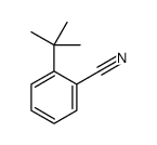 2-(1,1-Dimethylethyl)benzonitrile结构式