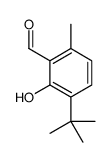 3-tert-butyl-2-hydroxy-6-methylbenzaldehyde Structure