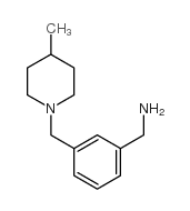 [3-[(4-METHYLPIPERIDINO)METHYL]PHENYL]METHANAMINE picture