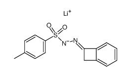 Lithium Salt of Benzocyclobutenone Tosylhydrazone结构式