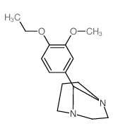 8-(4-ethoxy-3-methoxy-phenyl)-1,5-diazabicyclo[3.2.1]octane Structure