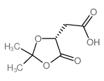 (S)-2-(2,2-二甲基-5-氧代-1,3-二氧杂环戊烷-4-基)乙酸图片