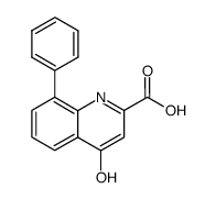 4-hydroxy-8-phenyl-quinoline-2-carboxylic acid Structure