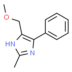 1H-Imidazole,4-(methoxymethyl)-2-methyl-5-phenyl-(9CI) Structure