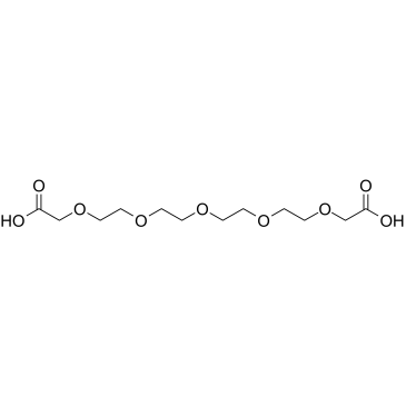 HOOCCH2O-PEG4-CH2COOH Structure