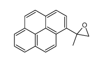 1-(α-methyloxiranyl)pyrene Structure