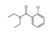 2-lithio-N,N-diethylbenzamide结构式