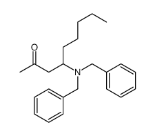 4-(dibenzylamino)nonan-2-one结构式