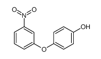 4-(3-nitrophenoxy)phenol Structure