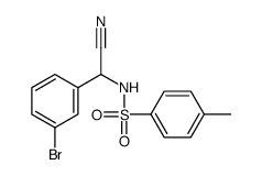 N-[(3-bromophenyl)-cyanomethyl]-4-methylbenzenesulfonamide Structure