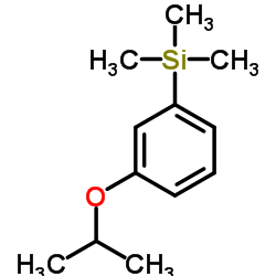 1-(TRIMETHYLSILYL)-3-ISO-PROPOXYBENZENE Structure