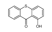 1-hydroxythioxanthen-9-one结构式