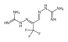 trifluoromethylglyoxal-bis(guanylhydrazone)结构式