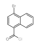 4-bromonaphthalene-1-carbonyl chloride Structure