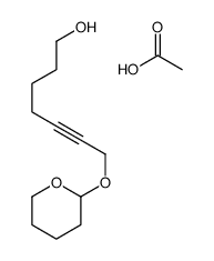 acetic acid,7-(oxan-2-yloxy)hept-5-yn-1-ol Structure