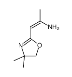 1-(4,4-dimethyl-5H-1,3-oxazol-2-yl)prop-1-en-2-amine Structure