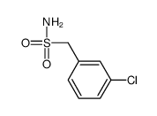 1-(3-氯苯基)甲烷磺酰胺结构式