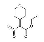 ethyl 2-nitro-2-(oxan-4-ylidene)acetate Structure