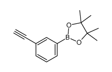 3-Ethynylbenzeneboronic acid pinacol ester结构式