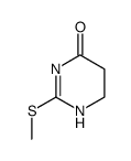 2-(甲硫基)-5,6-二氢嘧啶-4(1H)-酮结构式