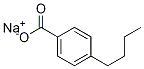 Benzoic acid, 4-butyl-, sodiuM salt Structure