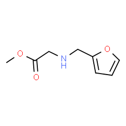 methyl 2-[(furan-2-ylmethyl)amino]acetate结构式