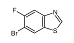 6-Bromo-5-fluoro-1,3-benzothiazole Structure