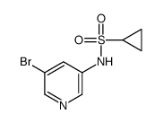 N-(5-bromopyridin-3-yl)cyclopropanesulfonamide Structure