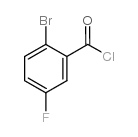 2-溴-5-氟苯甲酰氯结构式