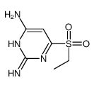 6-ethylsulfonylpyrimidine-2,4-diamine Structure