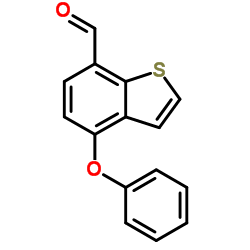 4-苯氧基苯并[b]噻吩-7-苯甲醛图片