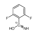 2,6-difluorobenzamide Structure