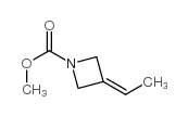 1-Azetidinecarboxylicacid,3-ethylidene-,methylester(9CI) structure