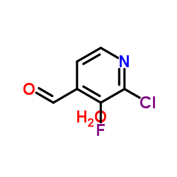 2-Chloro-3-fluoro-4-pyridinecarboxaldehyde hydrate picture