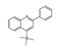 2-phenyl-4-(trimethylsilyl)quinoline Structure