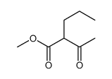 Methyl 2-acetylpentanoate Structure