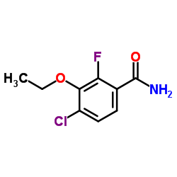 4-Chloro-3-ethoxy-2-fluorobenzamide图片