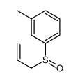 1-methyl-3-prop-2-enylsulfinylbenzene Structure