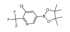 3-chloro-5-(4,4,5,5-tetramethyl-1,3,2-dioxaborolan-2-yl)-2-(trifluoromethyl)pyridine picture