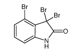 3,3,4-tribromoindolin-2-one Structure