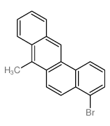 Benz[a]anthracene, 4-bromo-7-methyl-结构式