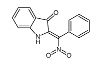 2-[nitro(phenyl)methylidene]-1H-indol-3-one Structure