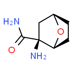 7-Oxabicyclo[2.2.1]heptane-2-carboxamide,2-amino-,endo-(9CI) structure