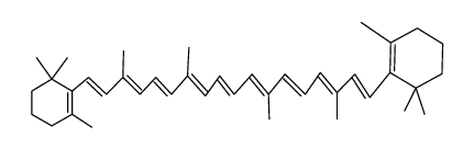 β-carotene Structure