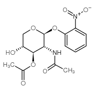 2'-Nitrophenyl 2,3-Di-O-acetyl-β-D-xylopyranoside结构式