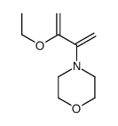 4-(3-ethoxybuta-1,3-dien-2-yl)morpholine结构式